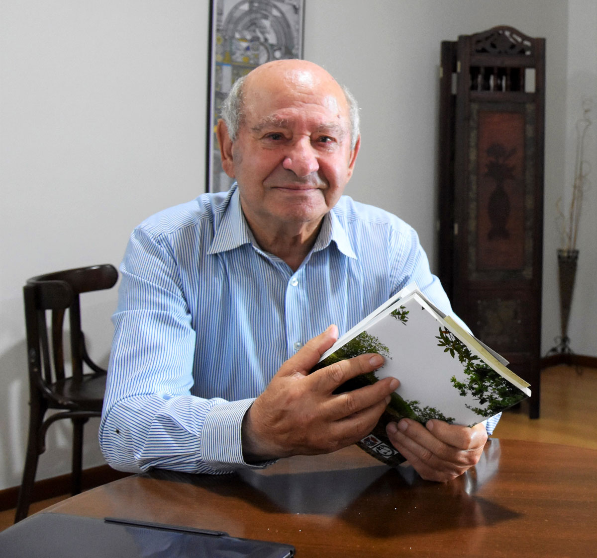 O investigador, historiador e arqueólogo Xoán Martínez Tamuxe