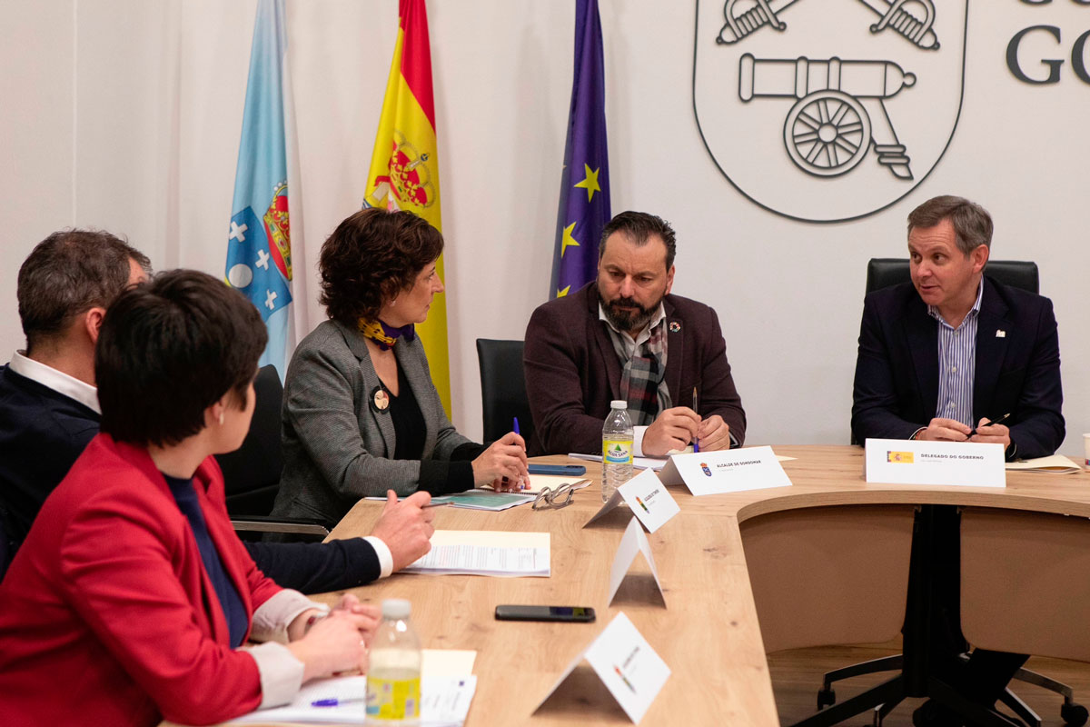 Tomiño explora co Delegado do Goberno do Estado en Galicia as liñas de axuda para afrontar os custes dos danos dos temporais