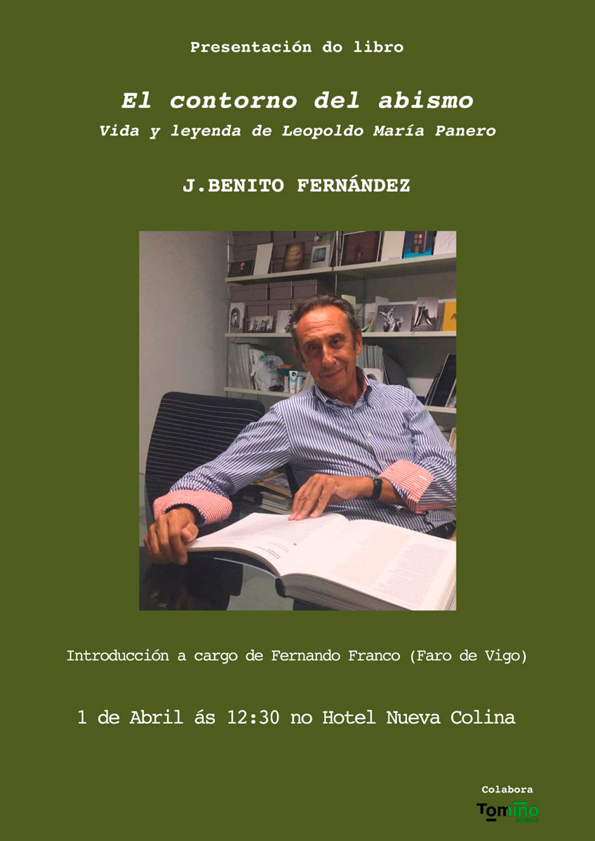 O escritor J. Benito Fernández presenta en Tomiño a biografía definitiva de Leopoldo M. Panero, poeta maldito