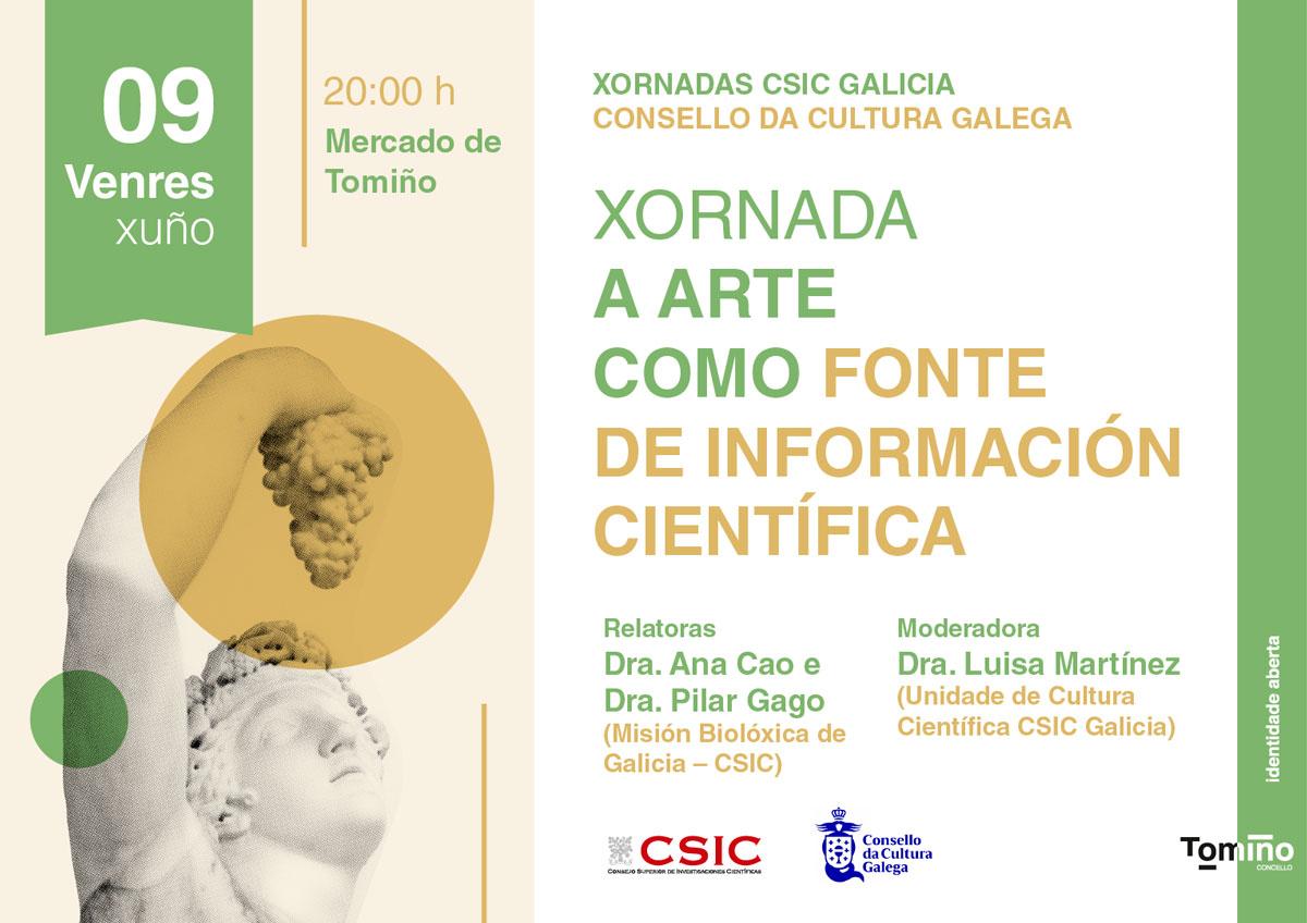 Consello da Cultura Galega e CSIC abordan en Tomiño a arte como fonte de información para a ciencia