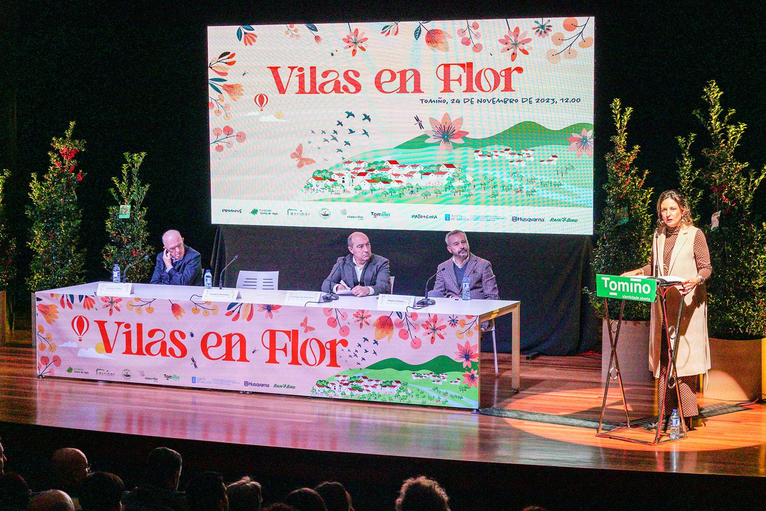 Tomiño consolídase como municipio verde con catro novas Flores de Honra