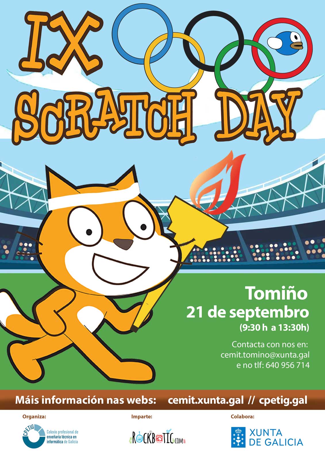 Tomiño celebra o Scratch Day 2024 cun seminario gratuíto para a rapazada